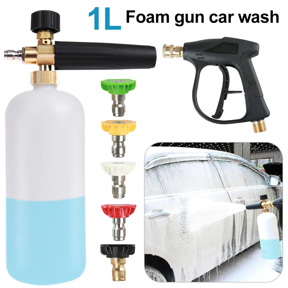 Adjustable High Pressure Car Wash Foam Gun