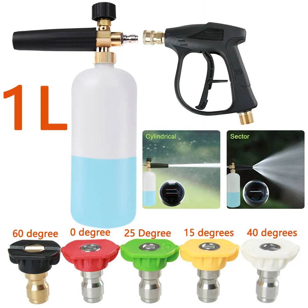 Adjustable High Pressure Car Wash Foam Gun