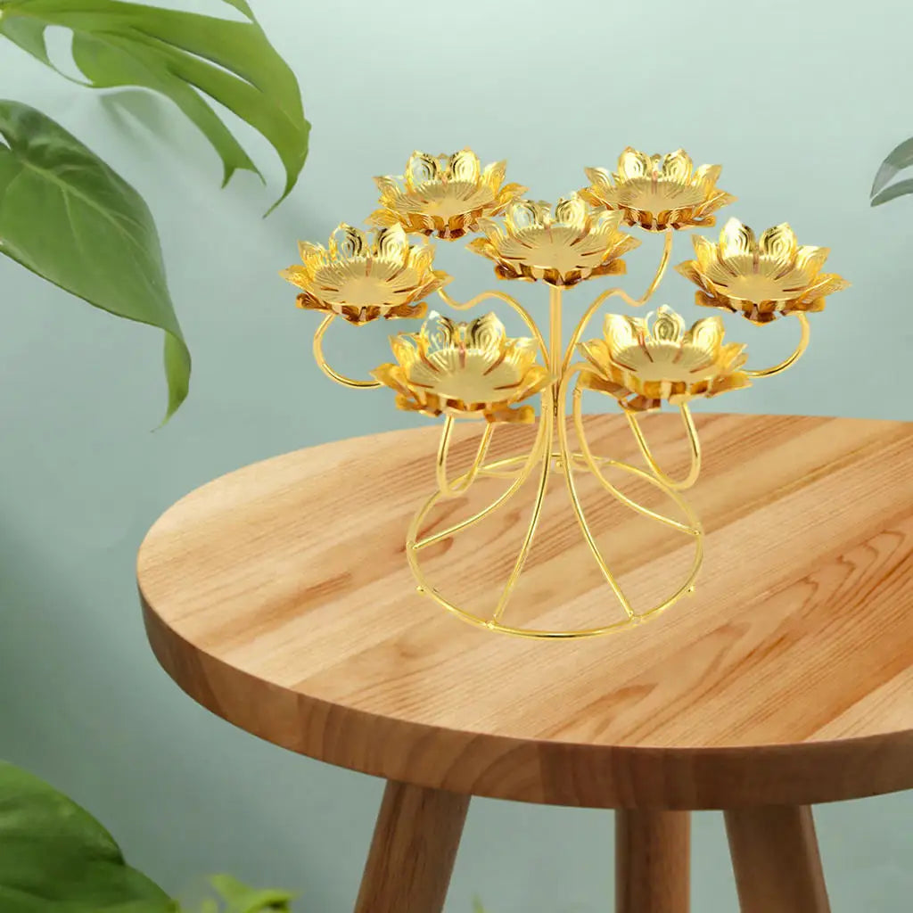 Lotus  Candle Stand for Diwali