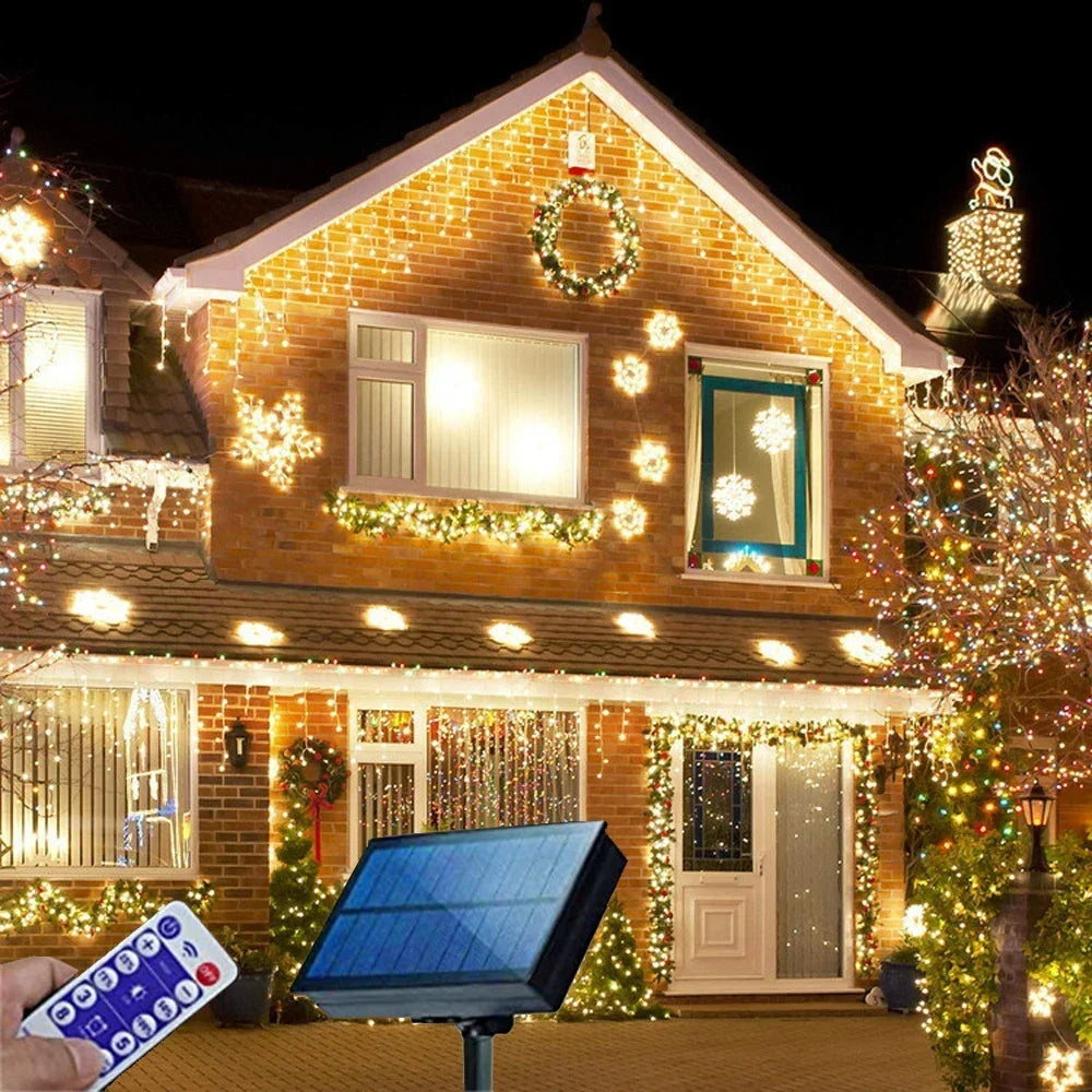 Solar Light Fairy Lights Outdoor LED