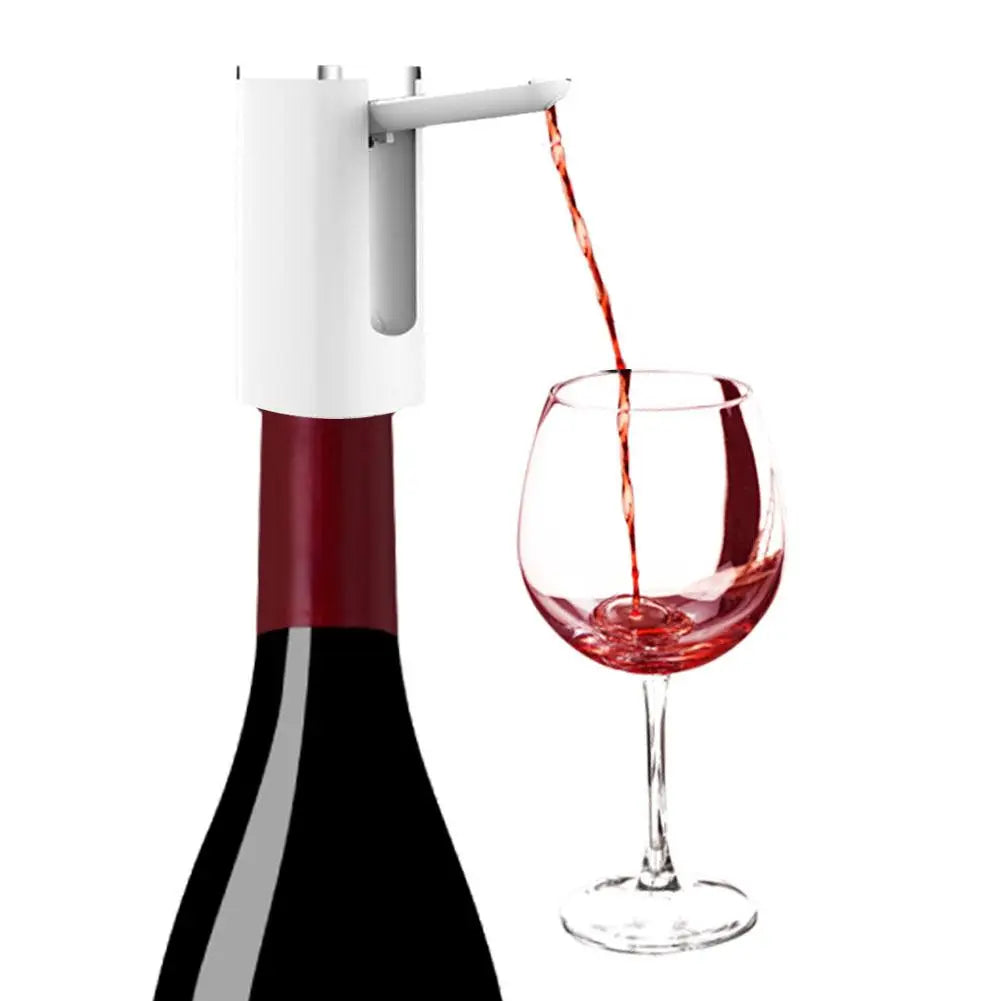 Electric Wine Separator Alcohol Dispenser Quick Aerating Awakening Wine Decanter Dispenser Pump Bar Wine Pourer