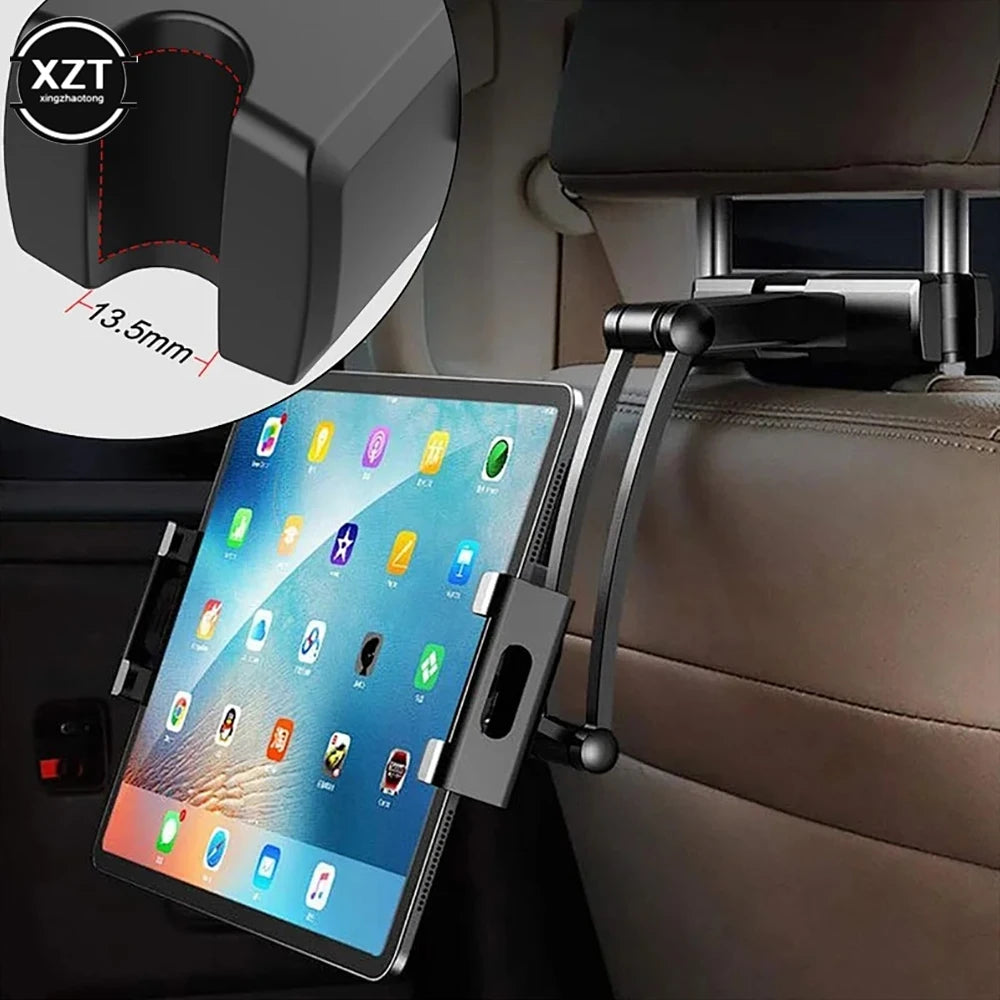 Tablet Holder Car Tablet Bracket Mobile Phone Holder Mount Stand Rotatable for IPad Samsung Pad