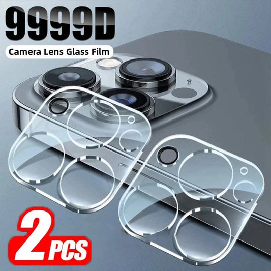 2Pcs Camera Protector For iPhone 16 Pro Max 16 Plus Lens Tempered Glass Rear Lens Cover For iPhone 15 Pro Max 15 Plus Lens Film